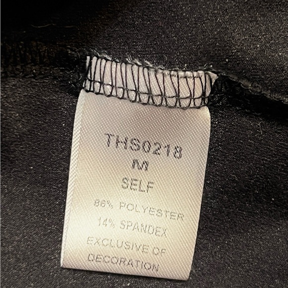 Pretty Black with Pink dress. NWT - Picture 8 of 9